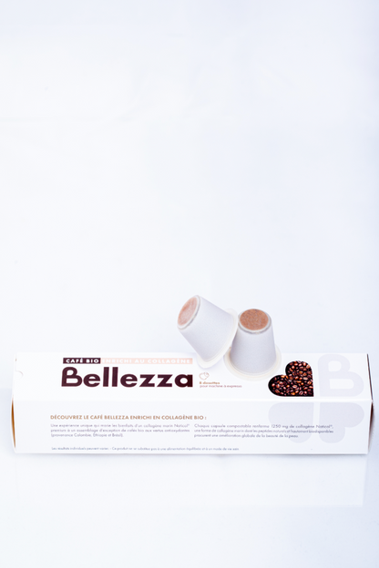 Café Bellezza - Café Bio enrichi au collagène
